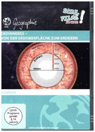 Erdinneres - von der Erdoberfläche zum Erdkern, 1 DVD