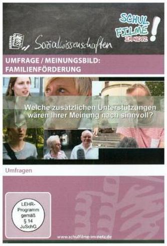 Umfrage / Meinungsbild: Familienförderung, 1 DVD