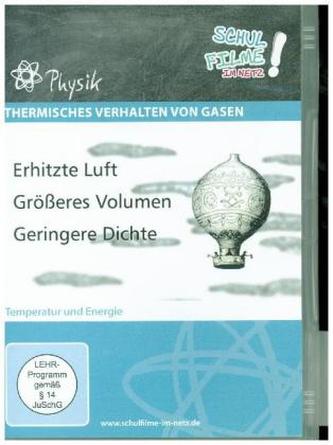 Thermisches Verhalten von Gasen, 1 DVD
