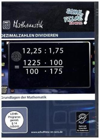 Dezimalzahlen dividieren, 1 DVD