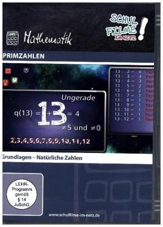 Primzahlen, 1 DVD