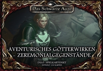 Das Schwarze Auge, DSA5 Spielkartenset Aventurisches Götterwirken - Zeremonialgegenstände
