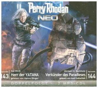 Perry Rhodan NEO - Herr der YATANA / Verkünder des Paradieses, 2 MP3-CDs