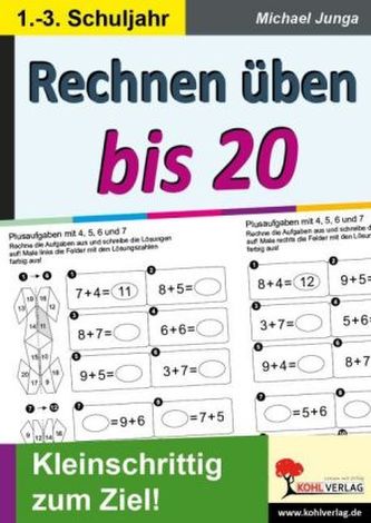 Rechnen üben bis 20