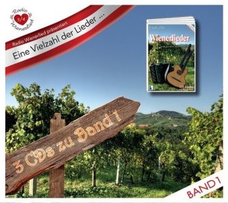 Wienerlieder von gestern und heute, 3 Audio-CDs (zu Bd.1)