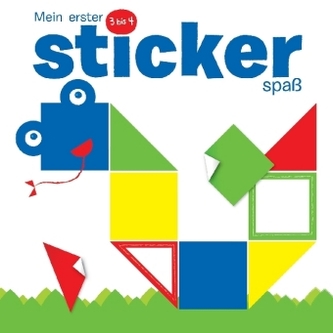 Mein erster Stickerspaß 3 bis 4