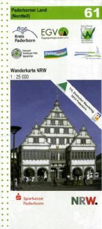 GeoMap Karte Paderborner Land (Nordteil)