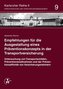 Empfehlungen für die Ausgestaltung eines Präventionskonzepts in der Transportversicherung
