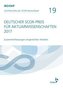 Deutscher SCOR-Preis für Aktuarwissenschaften 2017