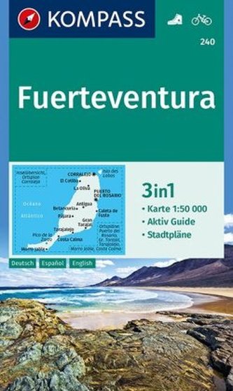 Kompass Karte Fuerteventura