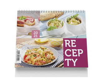 Stolní kalendář - Recepty 2021