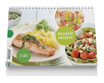 Stolní kalendář - Nejlepší recepty 2021