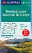 Kompass Karte Brentagruppe, Dolomiti di Brenta