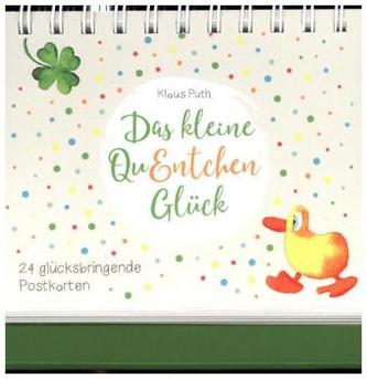 Das kleine QuEntchen Glück - 24 glücksbringende Postkarten