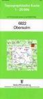 Topographische Karte Baden-Württemberg Obersulm