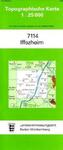 Topographische Karte Baden-Württemberg Iffezheim