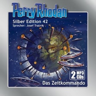 Perry Rhodan Silber Edition - Das Zeitkommando, 2 MP3-CDs