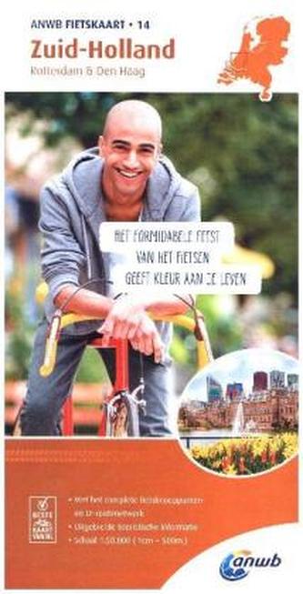 Radwanderkarte 14 Zuid Holland, Rotterdam & Den Haag