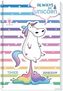 Schülerkalender Unicorn/Einhorn 2018/2019