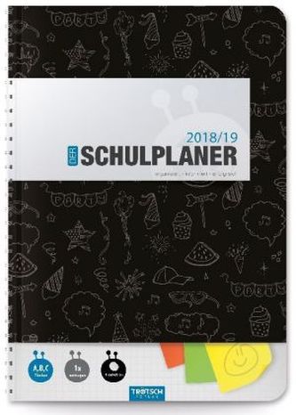 Der Schulplaner Schwarz 2018/2019