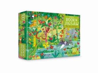 In the Jungle, jigsaw, w. picture book