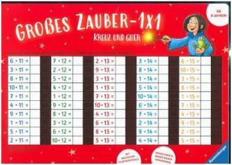 Großes Zauber-1x1: Kreuz und quer