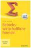 Betriebswirtschaftliche Formeln