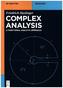 Complex Analysis