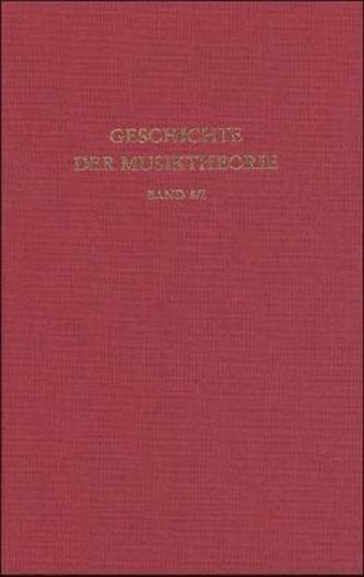 Deutsche Musiktheorie des 15. bis 17. Jahrhunderts. Tl.1
