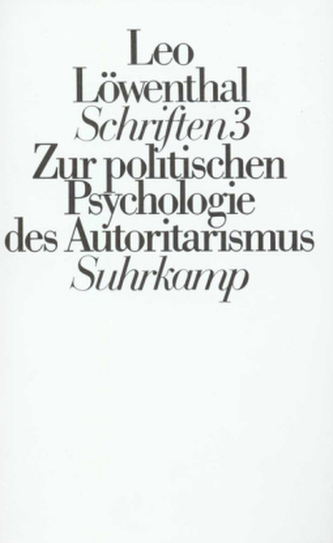 Falsche Propheten. Zur politischen Psychologie des Autoritarismus