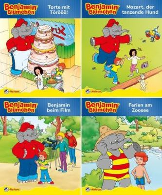 Nelson Mini-Bücher: Benjamin Blümchen. Nr.29-32