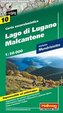 Hallwag Outdoor Map Lugano, Malcantone