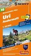Uri, Andermatt Mountainbike-Karte Nr. 16, 1:50 000
