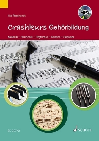 Crashkurs Gehörbildung, m. MP3-CD