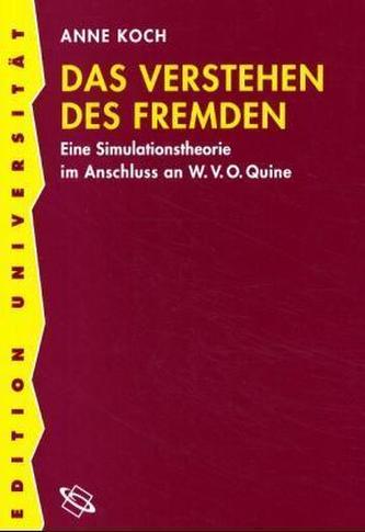Das Verstehen des Fremden