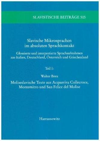 Slavische Mikrosprachen im absoluten Sprachkontakt