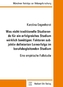 Was nicht-traditionelle Studierende für ein erfolgreiches Studium wirklich benötigen: Faktoren subjektiv definierten Lernerfolgs