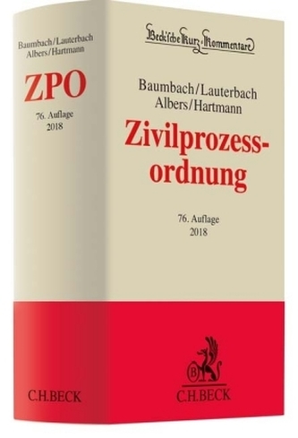 Zivilprozessordnung (ZPO), Kommentar