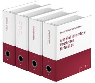 Arzneimittelrechtliche Vorschriften für Tierärzte, 4 Teile