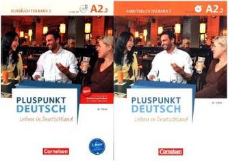 Kursbuch mit Video-DVD + Arbeitsbuch mit Audio-CD, 2 Bde.. Tl.2