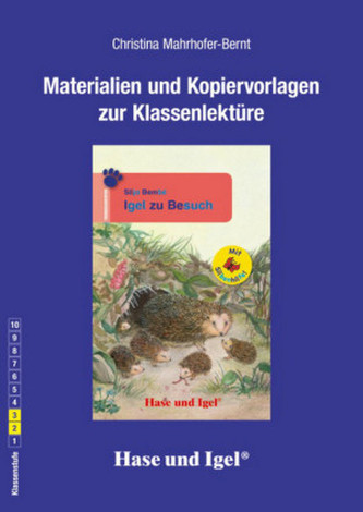 Materialien und Kopiervorlagen zur Klassenlektüre: Igel zu Besuch / Silbenhilfe