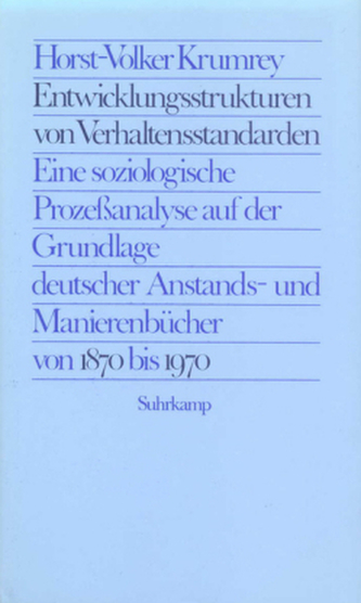 Entwicklungsstrukturen von Verhaltensstandarden