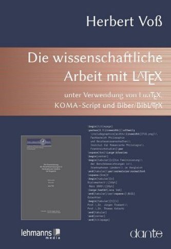 Die wissenschaftliche Arbeit mit LaTeX