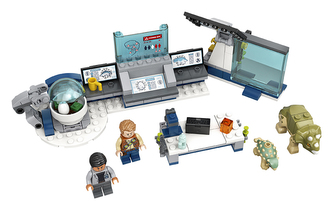 LEGO JURASIC PARK 75939 Laboratoř Dr. Wu: Útěk dinosauřích mláďat
