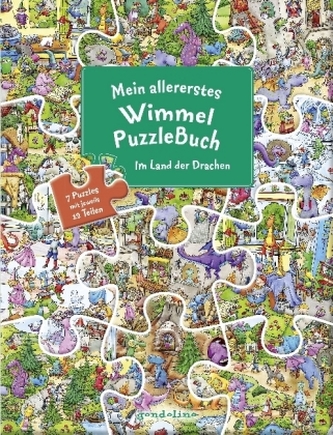 Mein allererstes WimmelPuzzleBuch - Im Land der Drachen