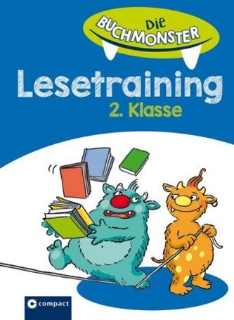 Die Buchmonster: Lesetraining 2. Klasse