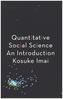 Quantitative Social Science