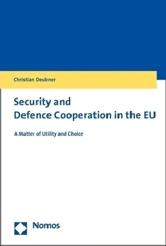Security and Defence Cooperation in the EU Security and Defence Cooperation in the EU