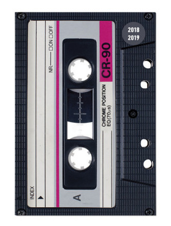 Collegetimer A6 Tag Tape 2018/2019