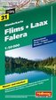 Hallwag Outdoor Map Flims - Laax - Falera